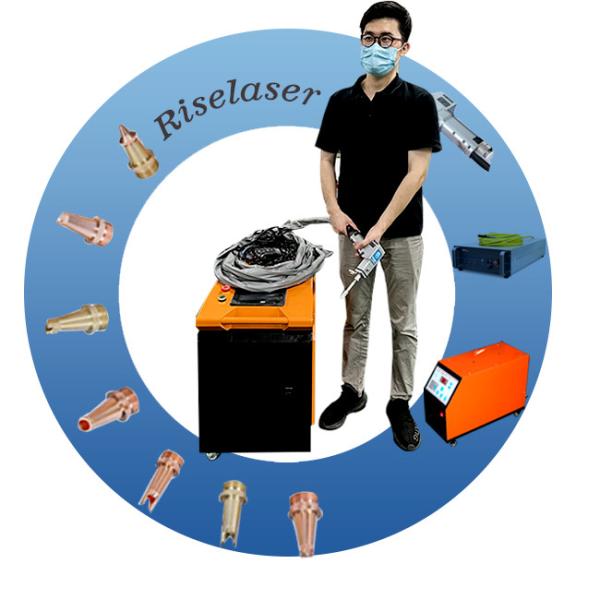 3 In 1 Handheld Laser Welding Cutting Cleaning Machine 1500w 2000w 3000w For Metal Carbon Steel Stainless Steel