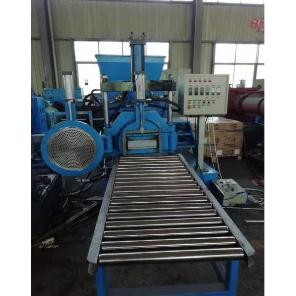Double-shaft forced feed rubber strainer/extruder