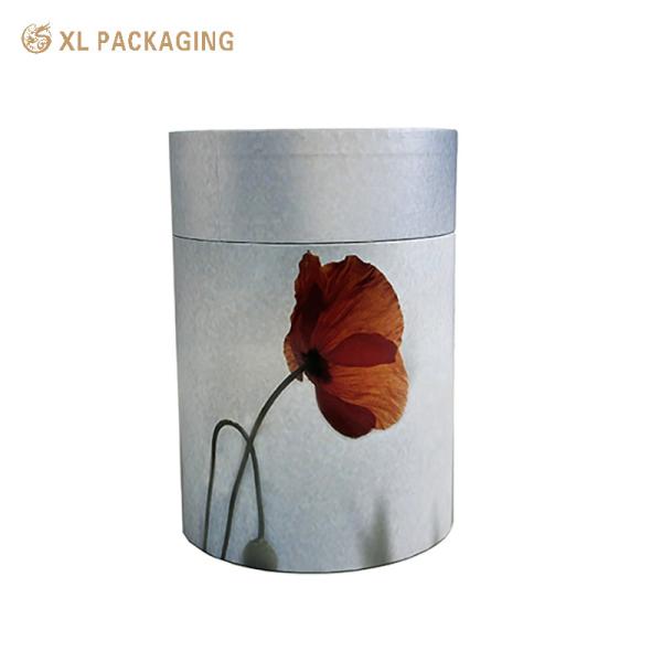 Customized Printing Flower Tube with Portable Carry Rope and Thick Rigid Paper for Floral Gifts
