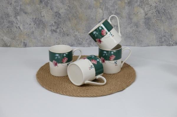 Fashion tableware set Ceramic/Porcelain mug and bowl for Home/Office using with gift box