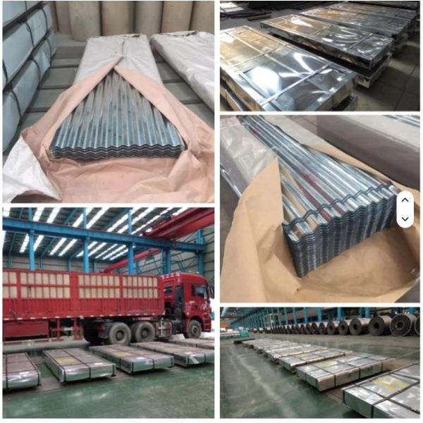 Custom Size Corrugated Roofing Sheet and Ibr Sheet Metal Double Aluminum Roof Tile