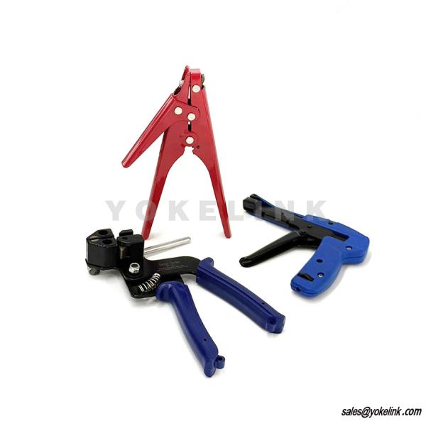 OEM ODM FBA Professional Grade Stainless Steel Nylon Cable Zip Tie Tool Cable Tie Gun Fastening Tool