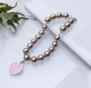 Adjustable Plain S925 Stretch Sterling Silver Beaded Bracelet Lightweight