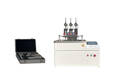 Appareil d'essai automatique Vicat et HDT pour point de ramollissement Vicat des plastiques, machine d'essai HDT Vicat, appareil ASTM Vicat automatique