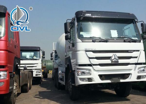 HOWO 336HP 6x4 8cbm Concrete Mixing Equipment With ABS