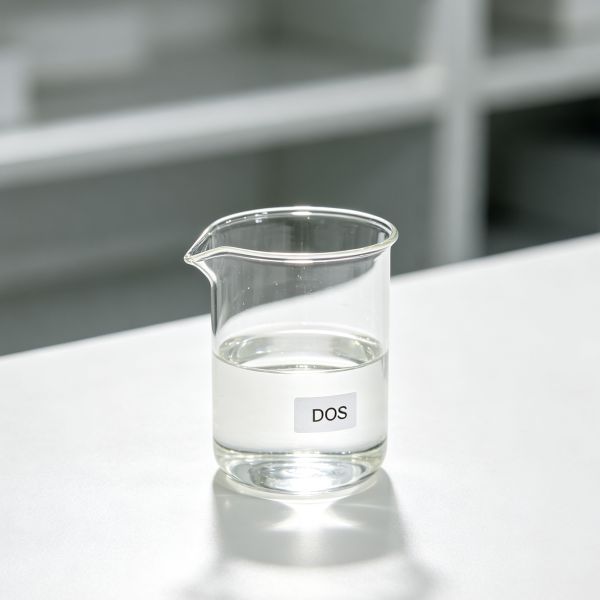 High Purity Dioctyl Sebacate DOS Plasticizer Transparent Liquid Low Volatility Cold Resistant