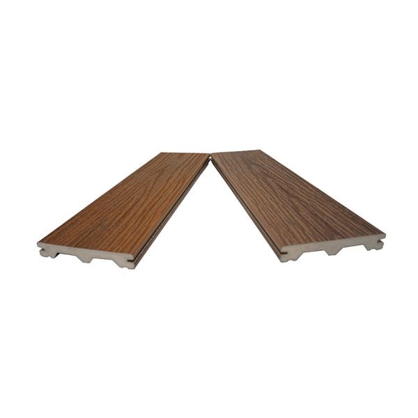 140*25mm/140*20mm Lightweight PVC Composite Decking for Easy Installation and Transport