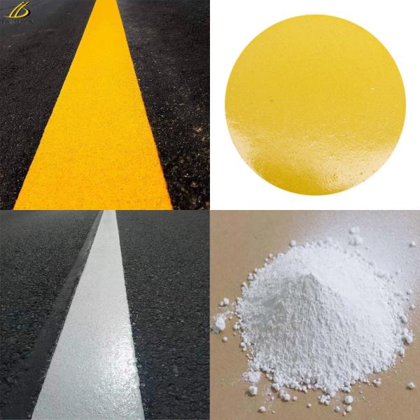 White / Yellow Thermoplastic Road Marking Paint For Asphalt Marking OEM