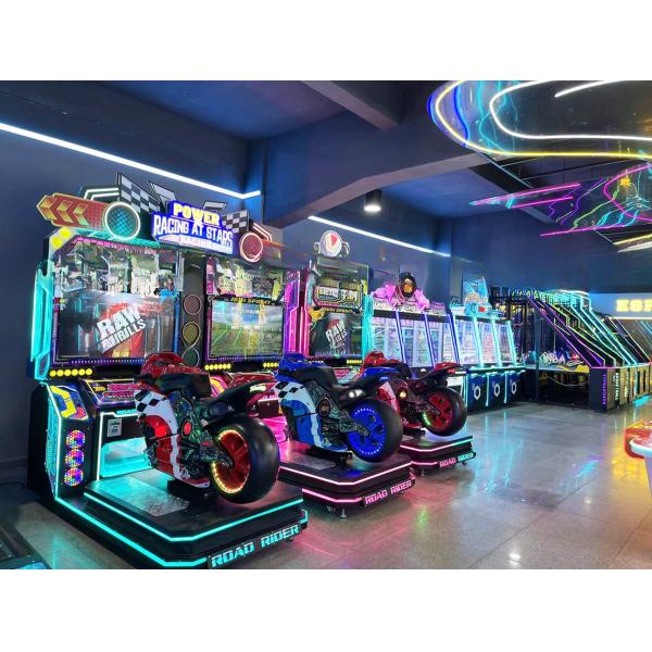 Dreamland Nouveau produit Double moto course Arcade Machine de jeu de moto voiture course Arcade Machine