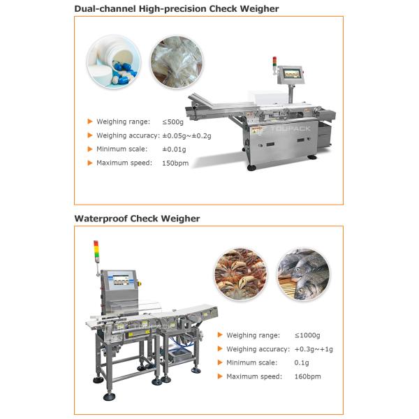 Weight Sorting For Food Checkweigher Machine Controller Checkweigher