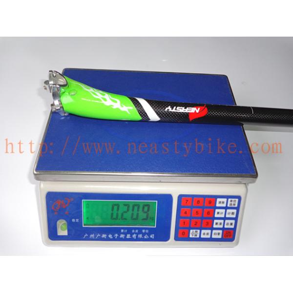 SP-NT16 Carbon fiber seatpost in green bicycle parts carbon frame parts