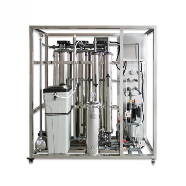 Customizable 250L/H 3xSS304 Tanks Brackish Water Reverse Osmosis Water Plant
