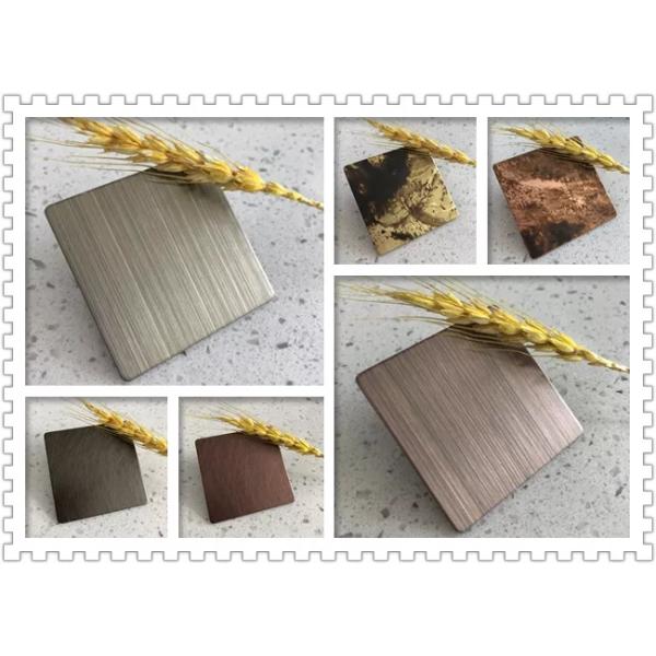 jinhengsteel Decorative 304 stainless steel sheet for interior exterior decoration designs trim shape profile