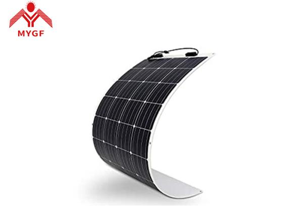 160 Watt Flexible Bendable Solar Panel , Flexible Portable Solar Panels Customized Size