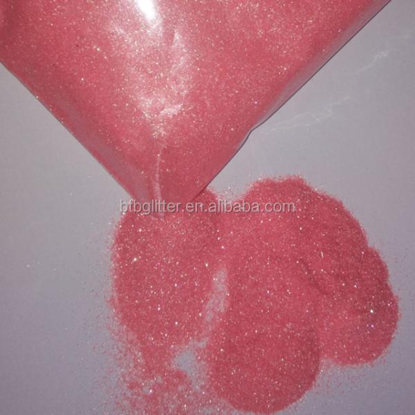 Targeting Buyers Holographic Silver Hologram Laser Glitter Powder in Various Shades of Red