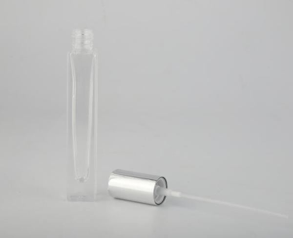 Empacotamento da composição da garrafa de perfume do vidro dos tubos de ensaio do vidro do quadrado da selagem 10ml do pulverizador