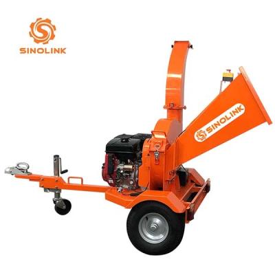 420cc Biomass Wood Chipper Shredder Mulcher Tree Branch Chopper Grinder