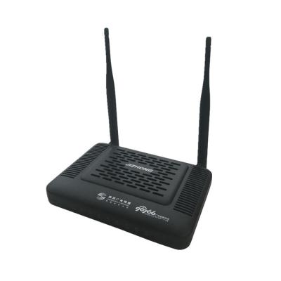 Poder da C.C. 12V dos portos GPON EPON Ontário do Soc Chipest FTTH ONU 1GE +3FE+WIFI+CATV