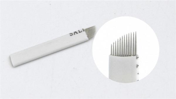 Wholesale White Color Semi Permanent Make Up Mibroblading Tattoo Needles