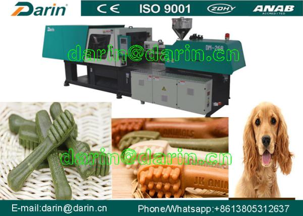 Automatic Dog Snacks Injection Molding Pet Chews Machine / nutual dog food machinery