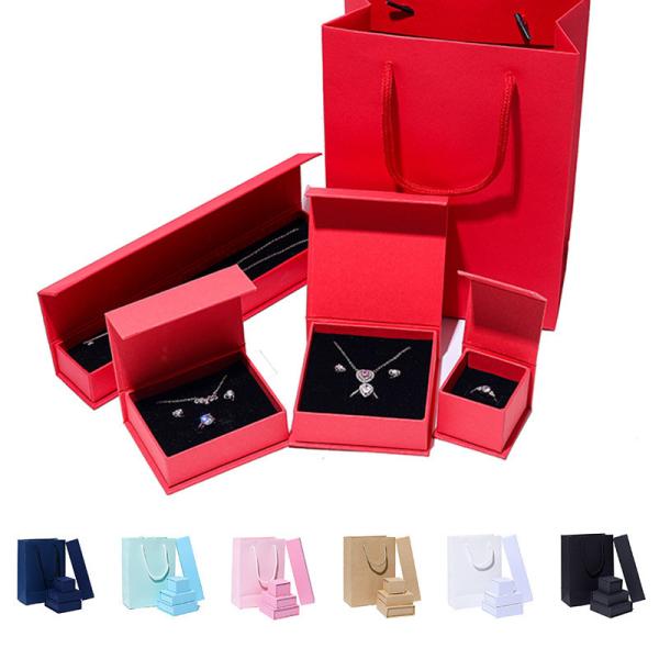 Jewelry Storage Clamshell Box Earrings Necklace Pendant Bracelet Ring Box 500Pcs