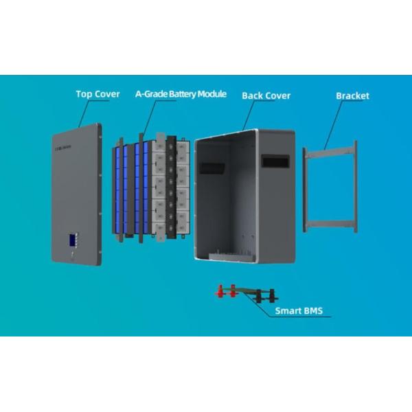 48v 100ah 200ah Литий батарейный пакет питания 10kwh Солнечная домашняя система хранения энергии