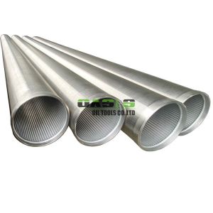 Wire Wrapped Screen 304L Stainless Steel Sand Control Screen with Welded or Threaded End Connections for Secure and Well Installations