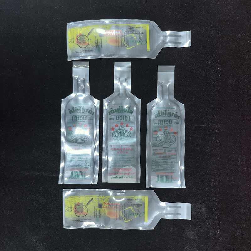 Cold Chain Fresh Egg Tofu Packaging Bag 235g-360g Transparent PE Pouch Custom Printed