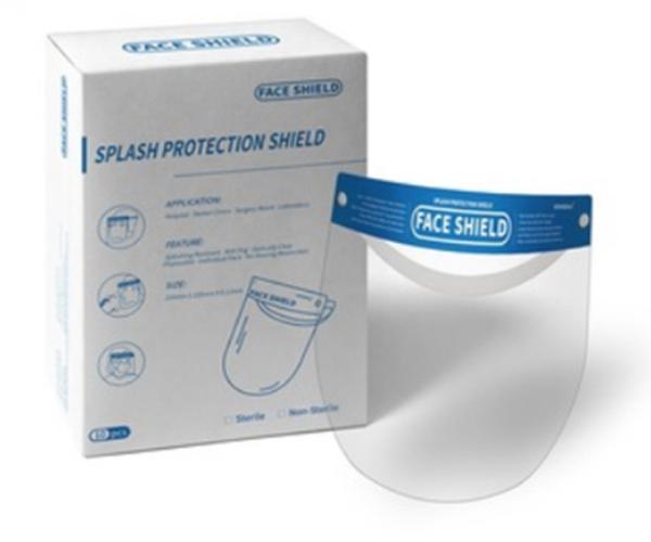 Medical Disposable Face Shield Clear Face Shield With CE FDA 38X22.5cm
