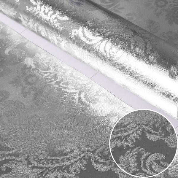 Gold Pattern PVC Wall Stickers Kitchen Furniture with High Glossy Gold Adhesive Paper