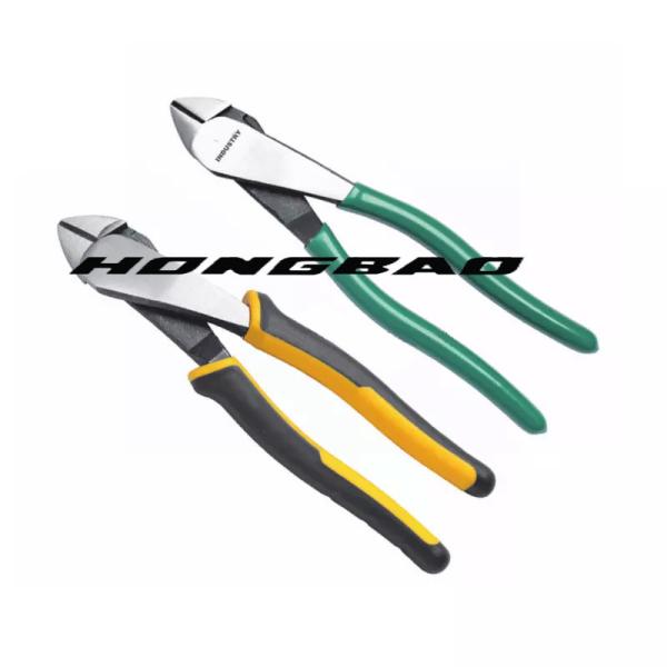 8 10 Inch Heavy Duty Diagonal Cutting Pliers Hand Tool Fat Big Head S Type Bent Body