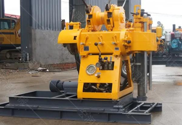 50mm Rod Hole Diameter Water Well Drilling Rig Machine 15kn Lifting Force 150 Mm Diameter