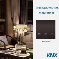 Interruptor grande da parede da tecla do sistema do Smart Home KNX da automatização para a casa/hotel