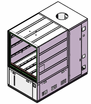 Пробная камера высоты на скамейке 12 кВт с воздушным охлаждением SDH-150