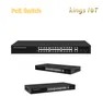 24-Ports Poe Network Switch All Ports Support IEEE 802.3X Full-Duplex Flow Control and Backpresure Half-Duplex Flow Control