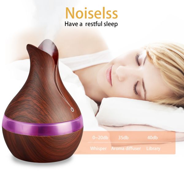 Multi-Functional Diffuser With Humidity Control And Ambient LED Lighting Options aromatherapy essential oil diffuser