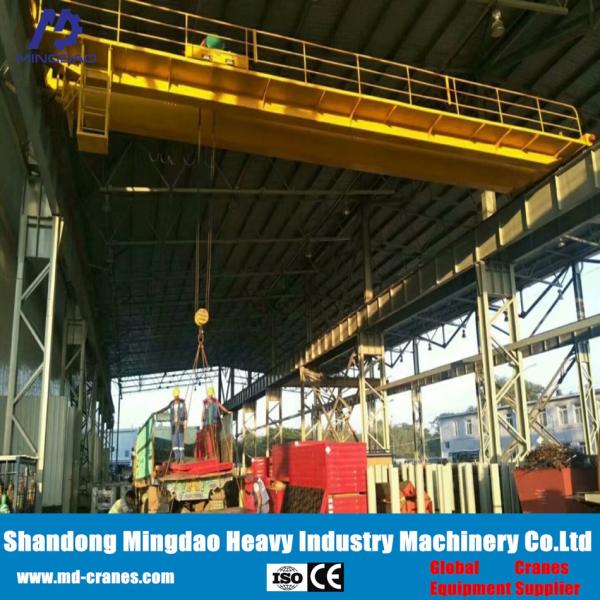 China Made Workshop Warehouse Used 10 Ton LH Double Girder Overhead Bridge Crane