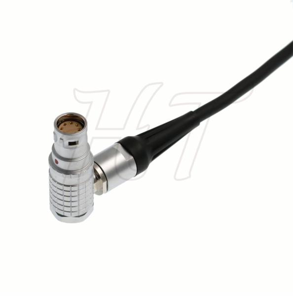 Mini 39'' Teradek ARRI Camera Cable , D-Tap Right Angle 8 Pin Flexible Power Cable
