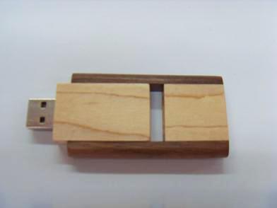 Memoria USB de madera popular AT-101J