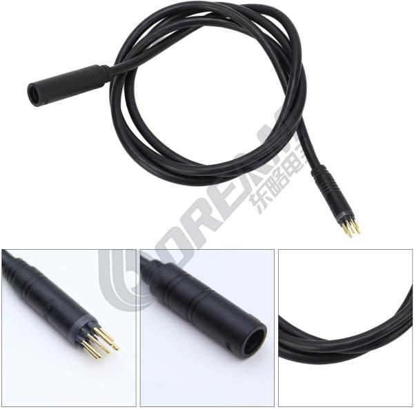 Connecteur de 9 broches pour vélo électrique, connecteur de câble de moteur mâle/femme personnalisé