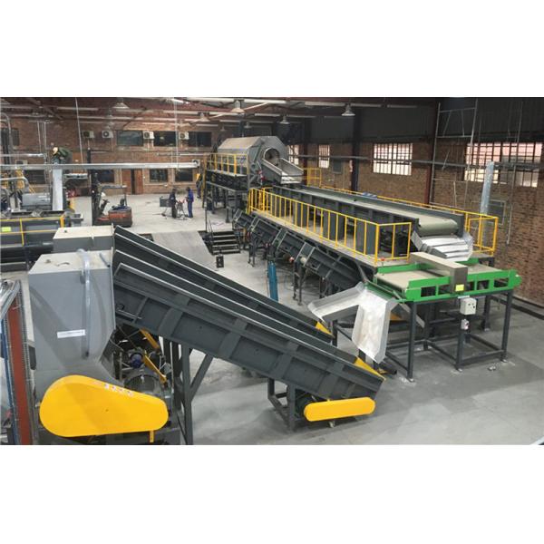 185KW Pet Bottle Washing Line Recycling Plant PLC 300kg/H NSK SKF