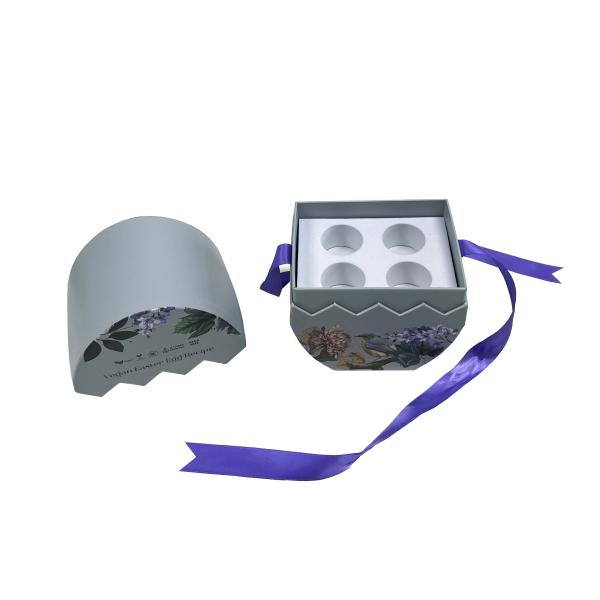 Easter Candy Gift Box with Easter-Themed Eggshell Shape Premium Artwork & Custom Printing and Secure Shockproof Foam Insert