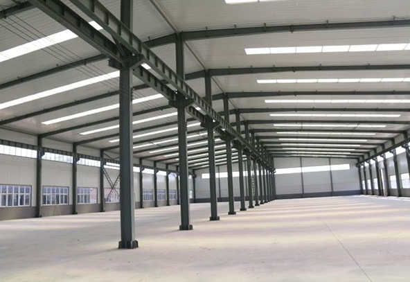 Q235 Q345 Portal Frame Warehouse Steel Structure Steel Construction Factory Large Load