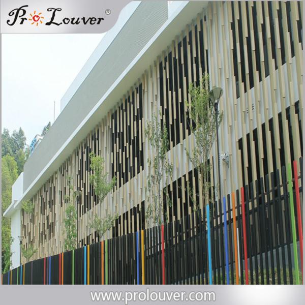 High quality Architectural Decorative Aluminum Wall Box Sun Louver