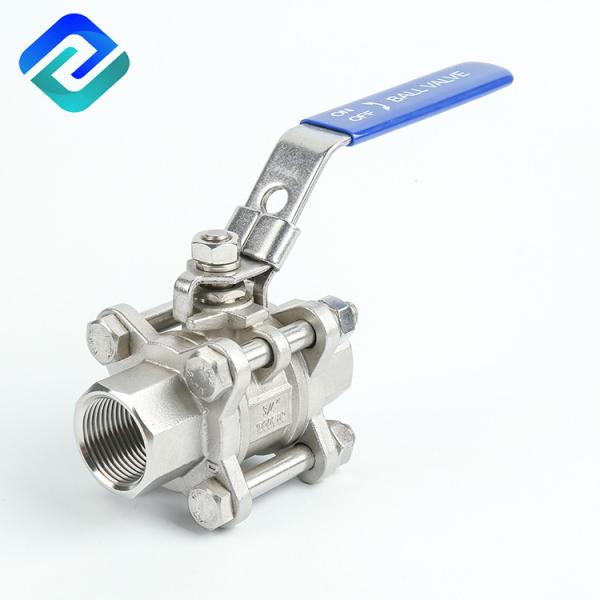 CF8M 3 Stainless Steel Ball Valve