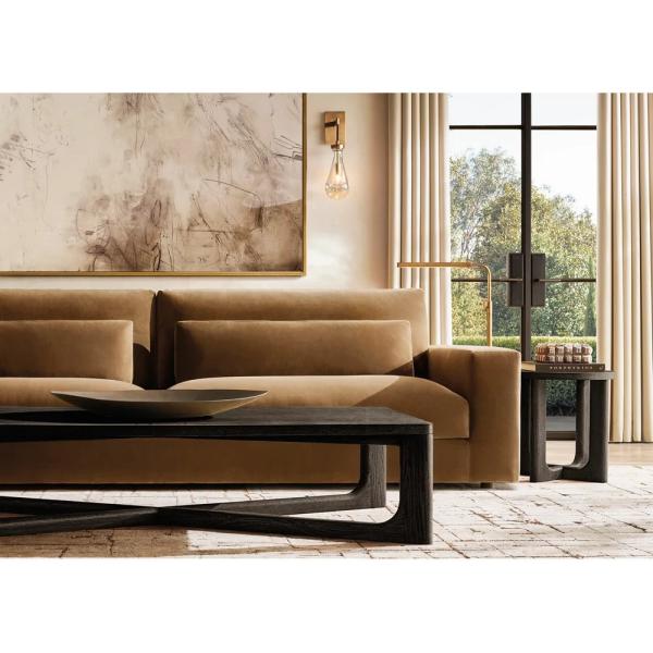 Living Room Modern Solid Wood Coffee Table Customized Lightweight 450mm