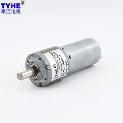 PMDC 24V 5nm 12V DC Metal Gear Motor 32mm 10 Kg Cm Torque