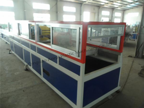 WPC Window And Door Plastic Profile Extrusion Line With 1 Year Warranty