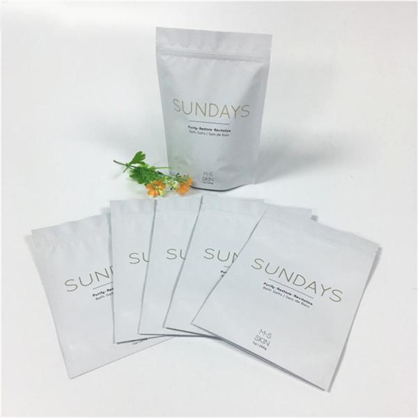 Stand Up Packaging Bags for Bath Salts Body Scrub Packaging Bags