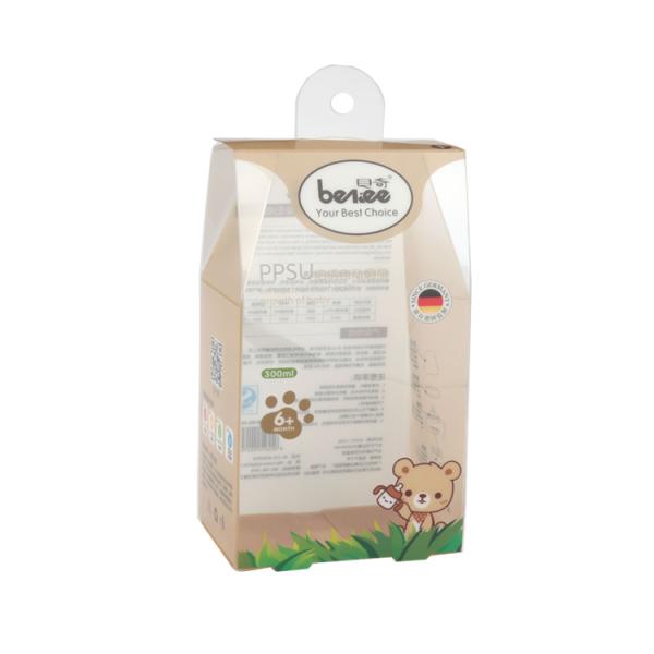 High Quality Custom Plastic Box Packaging Printing Logo Hanging PET PVC Packaging Box